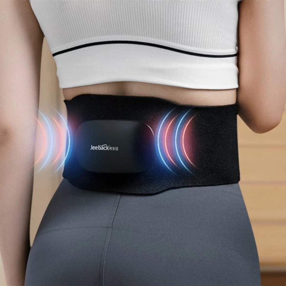 Jeeback G9 Waist Massager Instrument Back Lumbar Heat Pulse Smart Physiotherapist Lumbar Portable Massager Relieve Back Pain (image for) Jeeback G9 Waist Massager Instrument Back Lumbar Heat Pulse Smart Physiotherapist Lumbar Portable Massager Relieve Back Pain